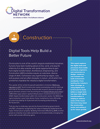 Construction: Digital Tools Help Build a Better Future